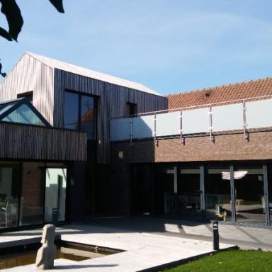 Extension d'une maison individuelle en ossature bois de 70 m².