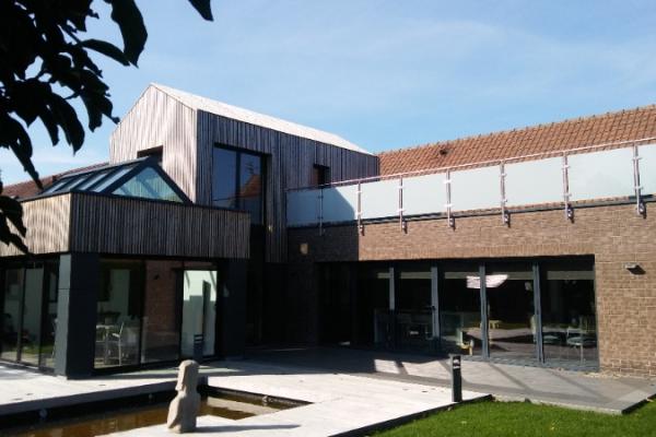 Extension d'une maison individuelle en ossature bois de 70 m².