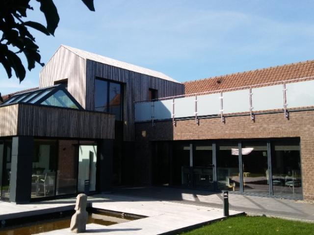 Extension d'une maison individuelle en ossature bois de 70 m².